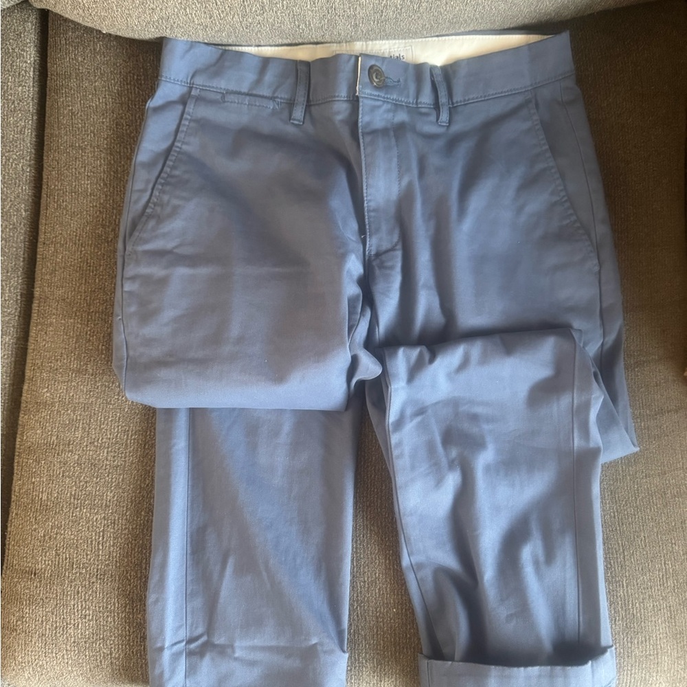 Amazon Essentials Blue Chinos with Straight Leg Cut